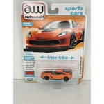 Auto World 1:64 Chevrolet Corvette Z06 2019 sebring orange
